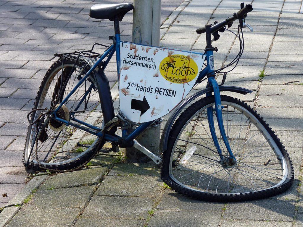 fiets van anarchist