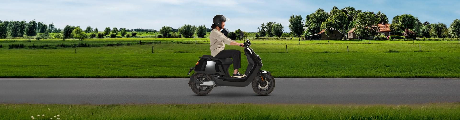 Elektrische scooter met inruilkorting