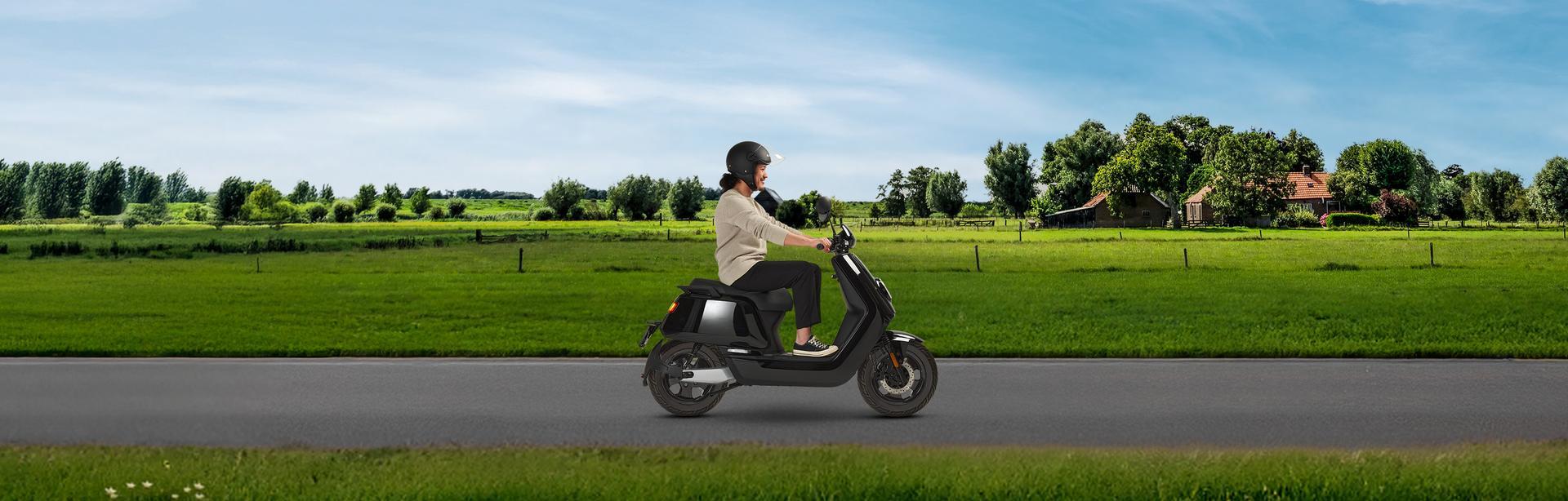 Elektrische scooter met inruilkorting